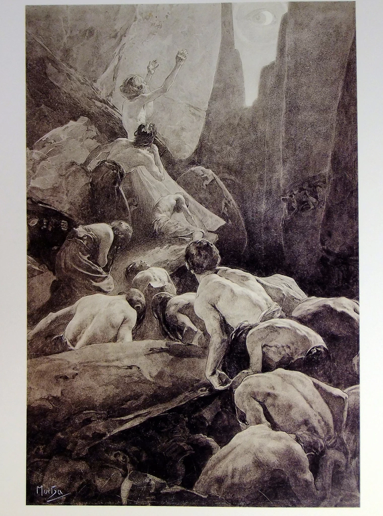 Alfons Mucha - Le Pater 2